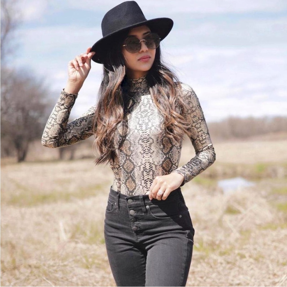 Snakeskin Bodysuit